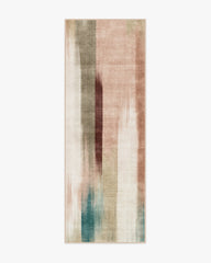 Ombré Mirage Terracotta & Teal Flatwoven Rug