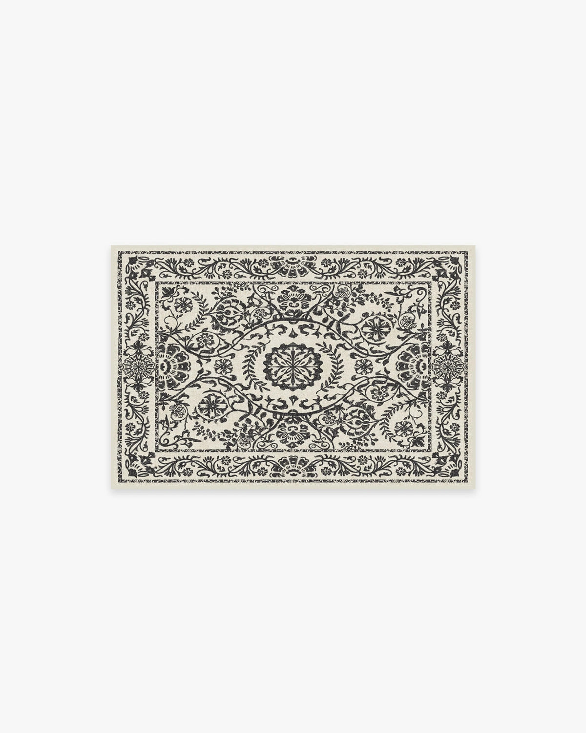 Delphina Black & White Rug