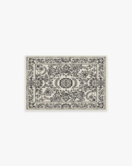 Delphina Black & White Rug