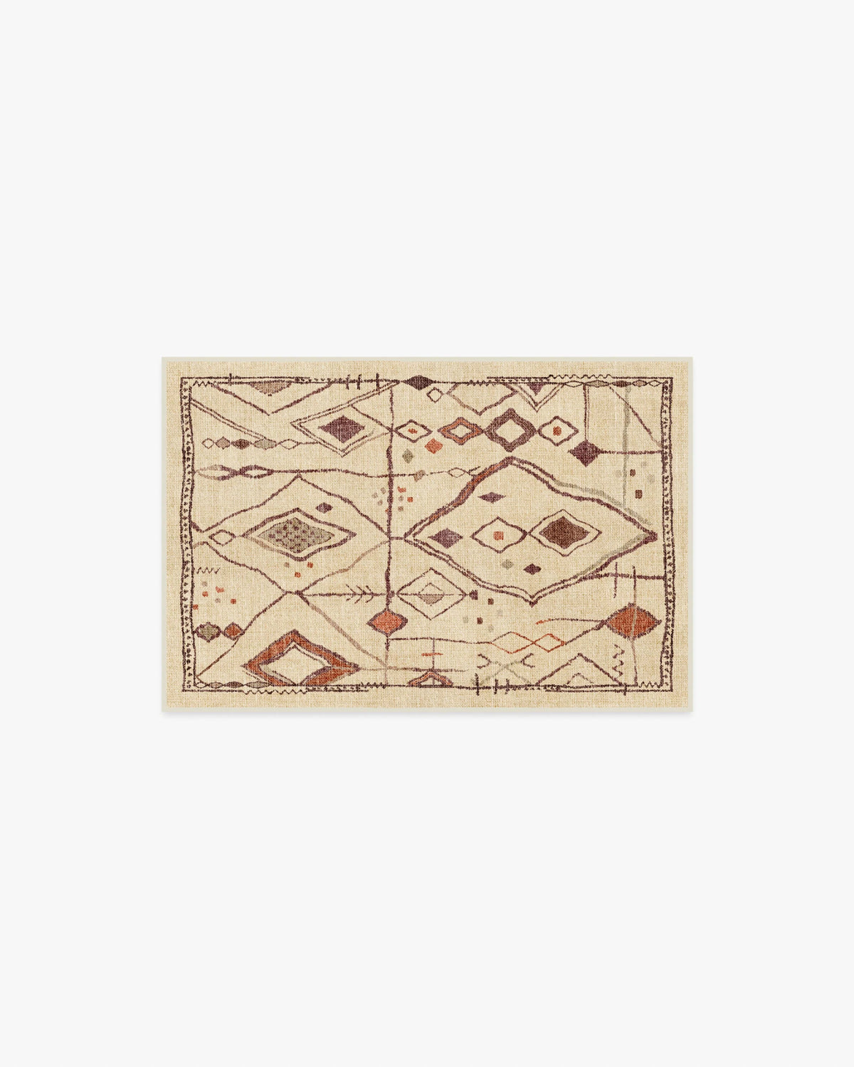 Saguaro Trail Ivory & Rust Rug
