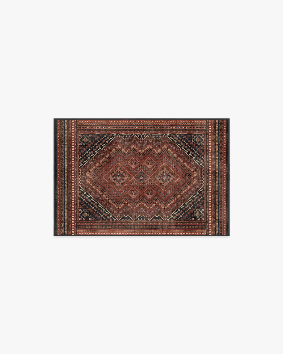 Kaden Amber Red Rug