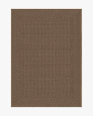 Border Braid Sand Re-Jute Rug
