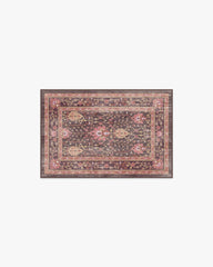 Serafina Coral & Burgundy Rug