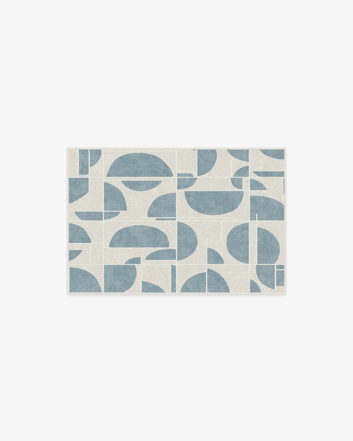 Lune Slate Blue Rug by Nina Takesh