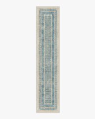 Cyrus Neutral & Blue Rug