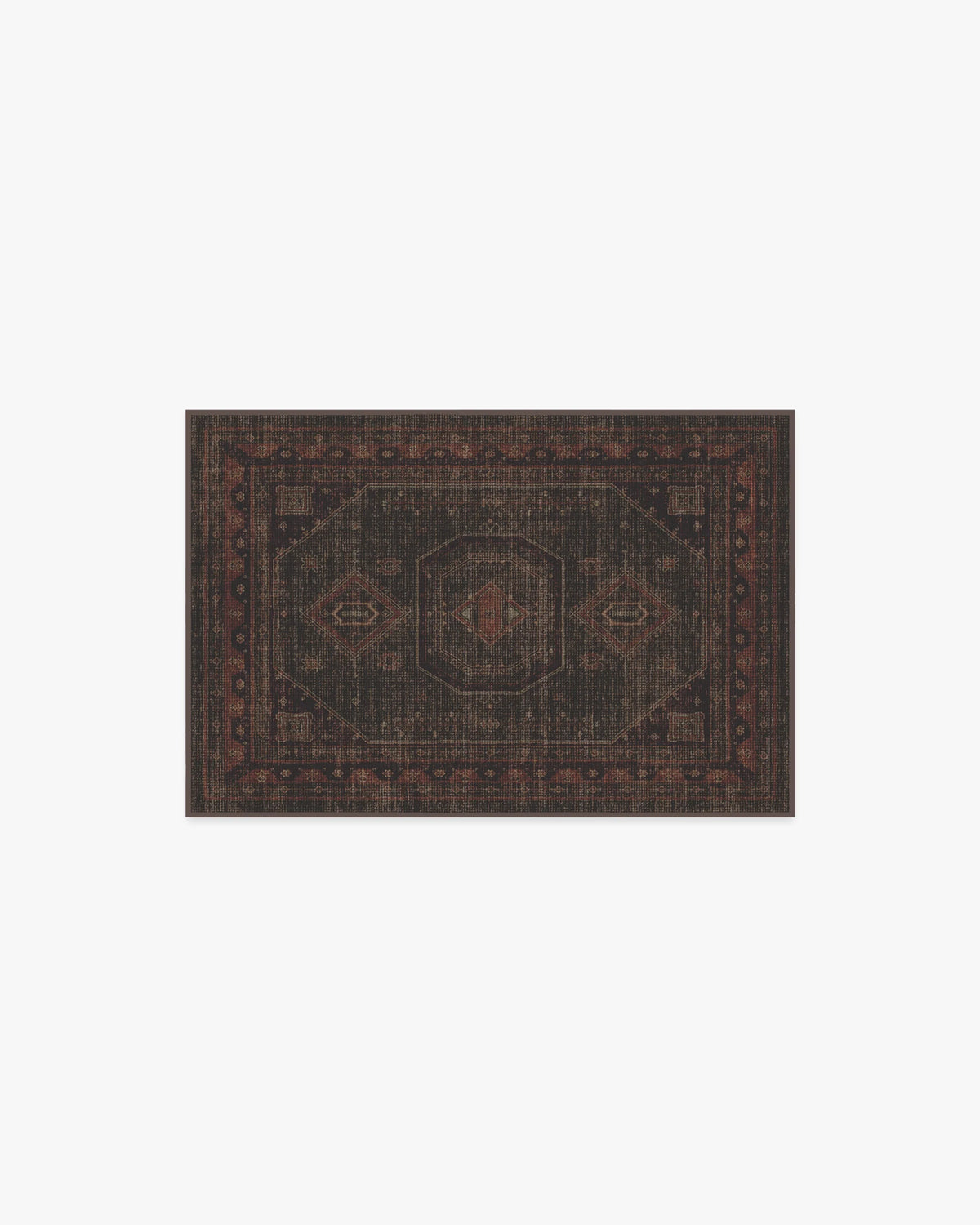 Shira Bordeaux Flatwoven Rug