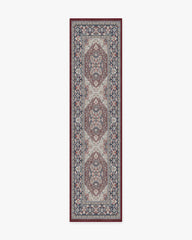 Hendesi Heriz Bordeaux Flatwoven Rug