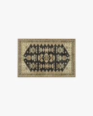 Pradera Tan & Soft Black Rug