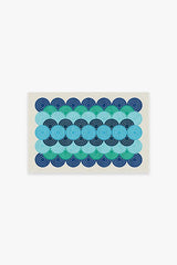 Biba Blue Green Flatwoven Rug by Jonathan Adler