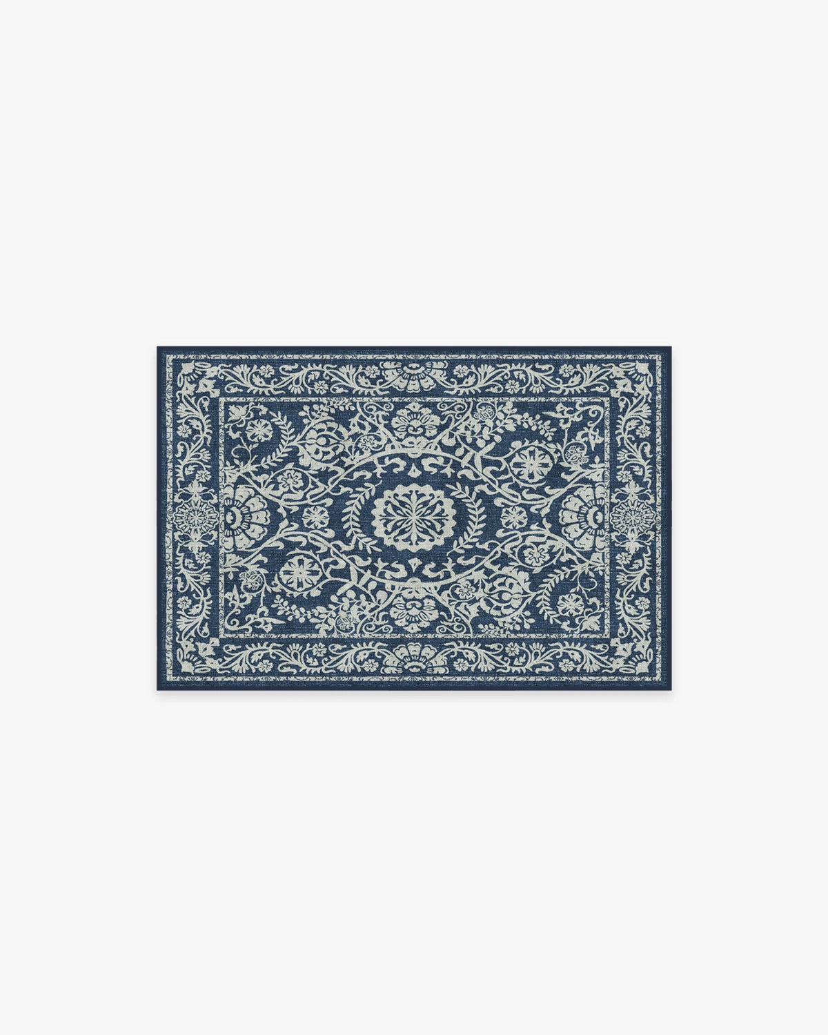Delphina Navy Blue Rug