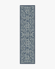 Delphina Navy Blue Flatwoven Rug