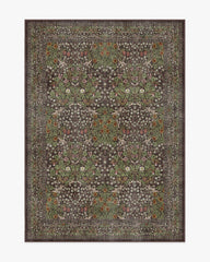 Blackthorn Dark Wood Rug by Morris & Co.