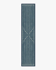 Inkdrop Lapis Blue Rug by Jonathan Adler