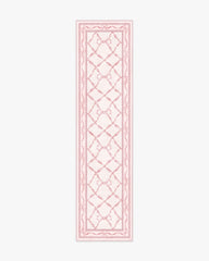 Eloise Pink Flatwoven Rug by Mrs. Alice