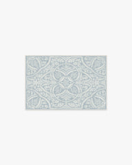 Winter Medallion Dusty Blue Rug