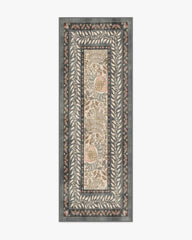 Provence Grey & Coral Rug