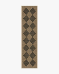 Salerno Soft Black Re-Jute Rug by goop