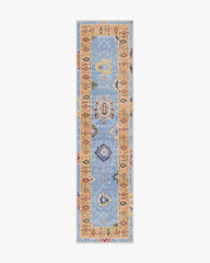 Mehr Soft Blue & Yellow Outdoor Rug