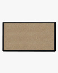 Looped Solid Light Coir Large Doormat