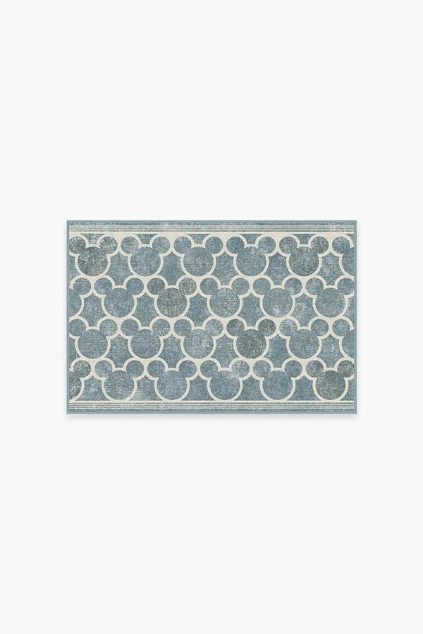 Mickey Trellis Slate Rug