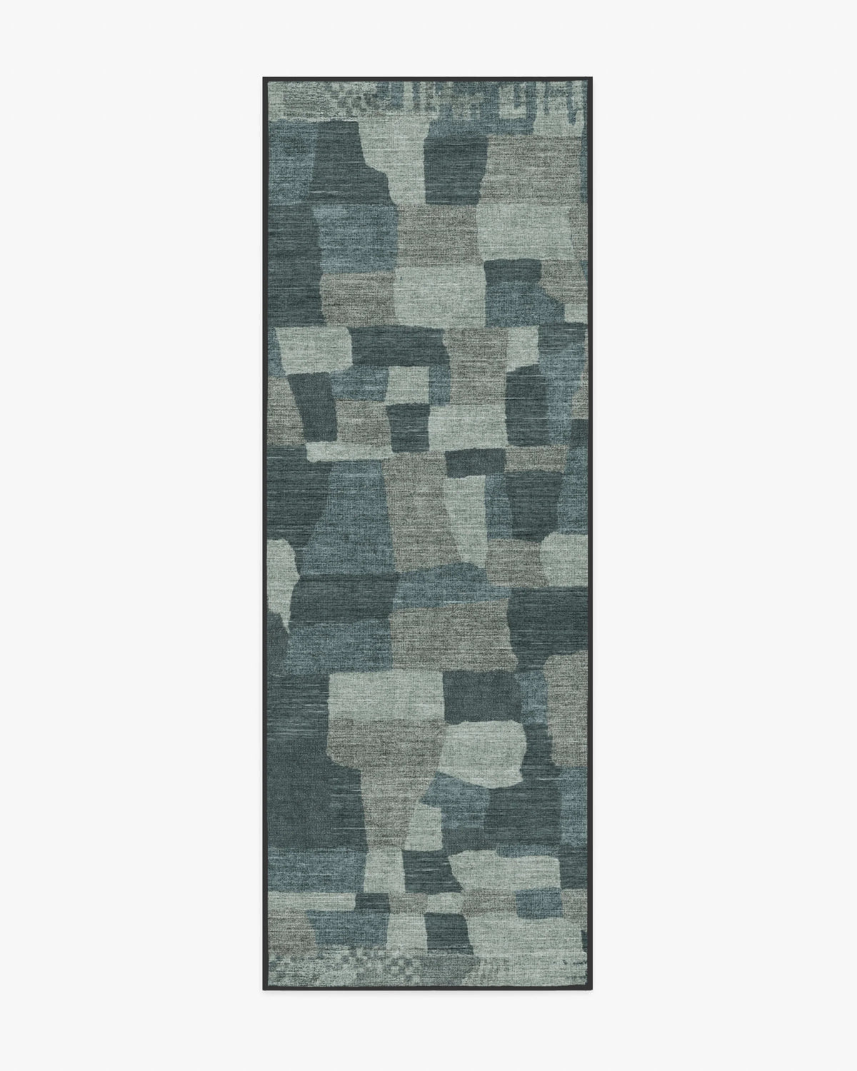 Boulder Charcoal Rug by The Local Project