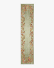 Bird of Paradise Silver Fern Rug by Sanderson